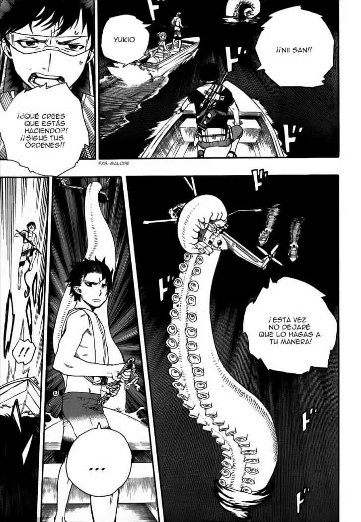 Ao no Exorcist capítulo 35, página 27