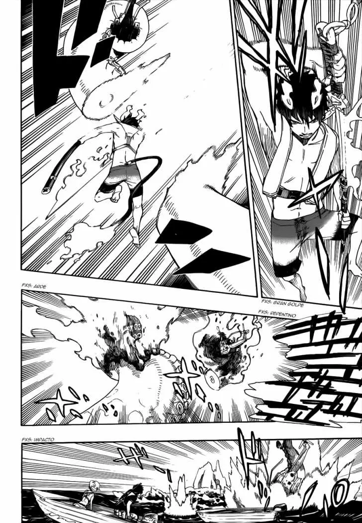 Ao no Exorcist capítulo 35, página 28