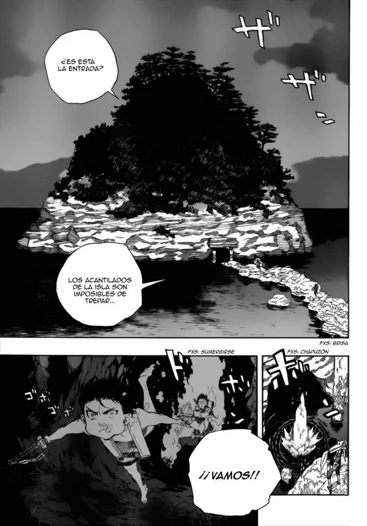 Ao no Exorcist capítulo 36, página 4