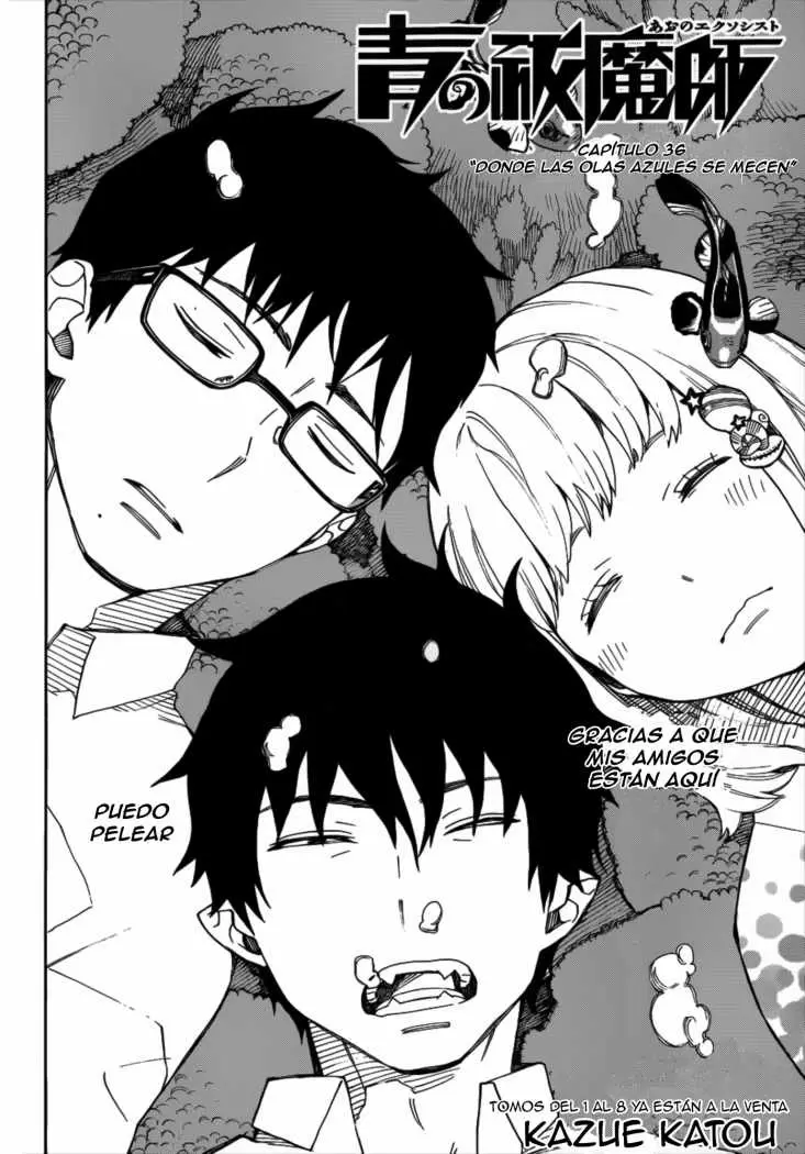 Ao no Exorcist capítulo 36, página 5