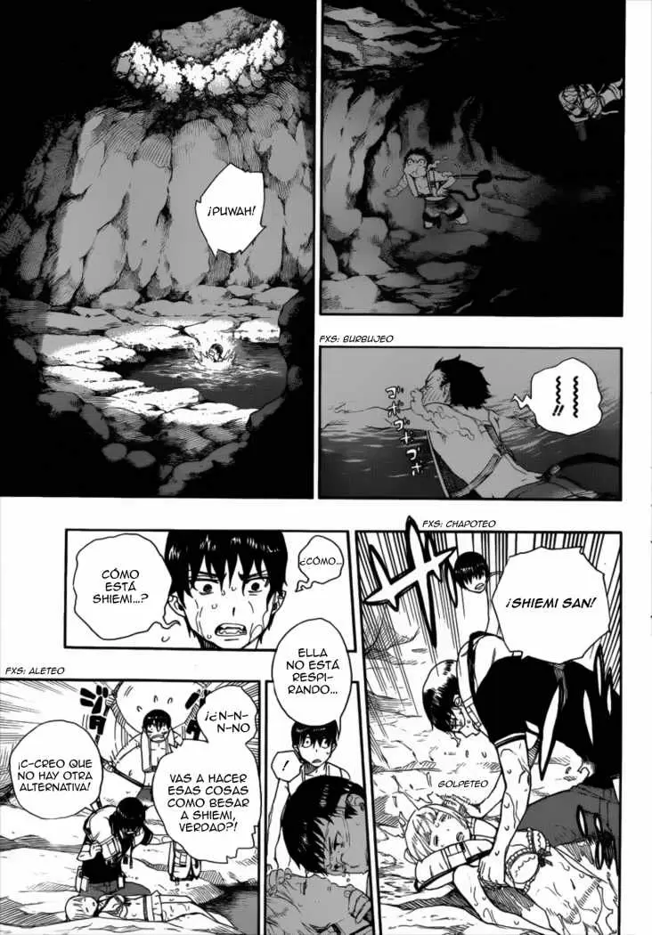 Ao no Exorcist capítulo 36, página 6