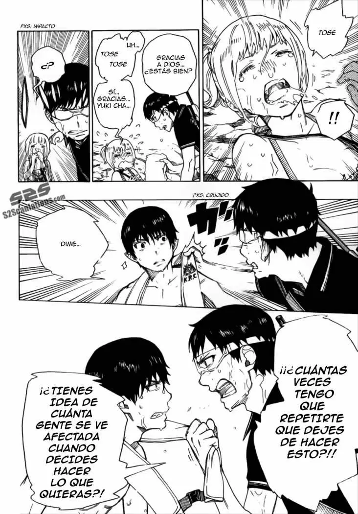 Ao no Exorcist capítulo 36, página 7