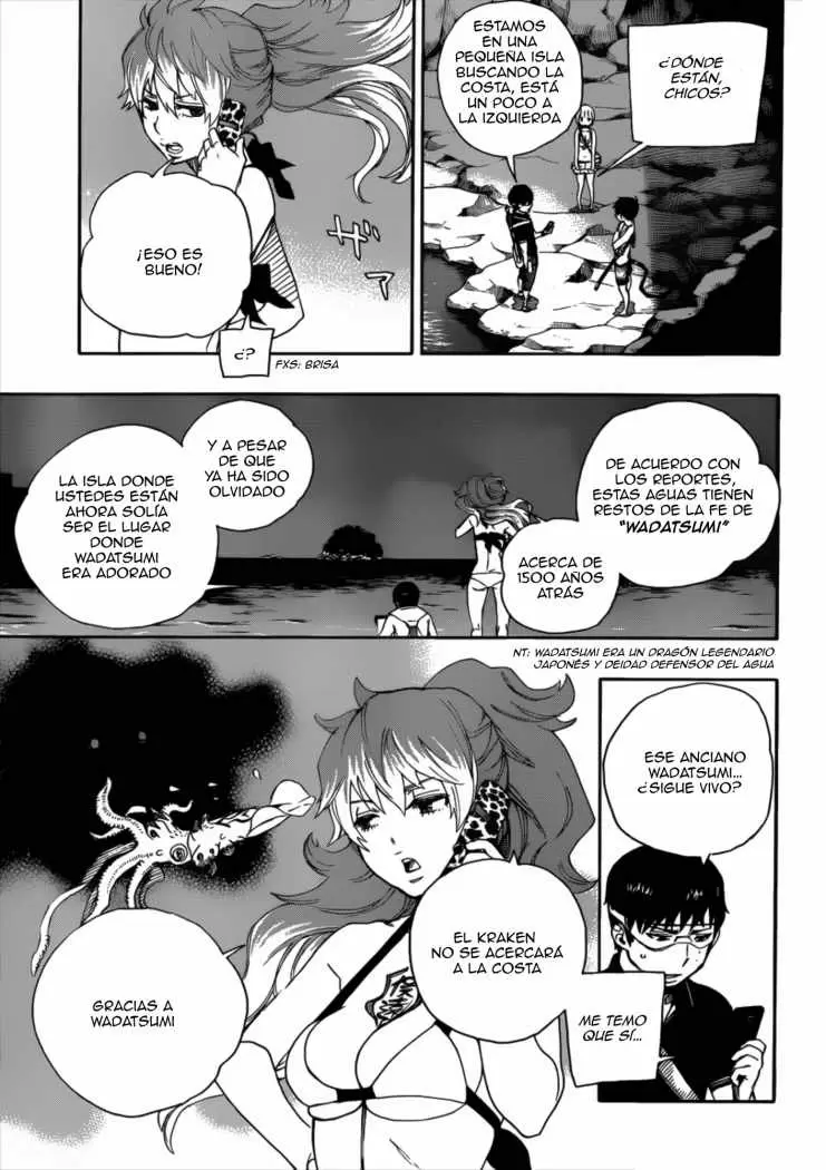 Ao no Exorcist capítulo 36, página 10