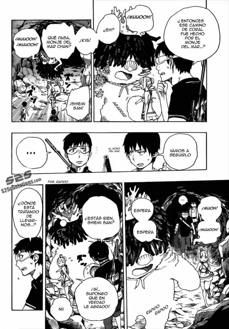 Ao no Exorcist capítulo 36, página 13