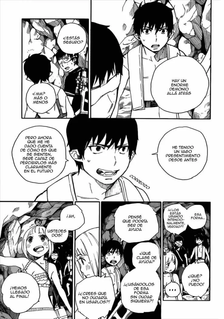 Ao no Exorcist capítulo 36, página 14