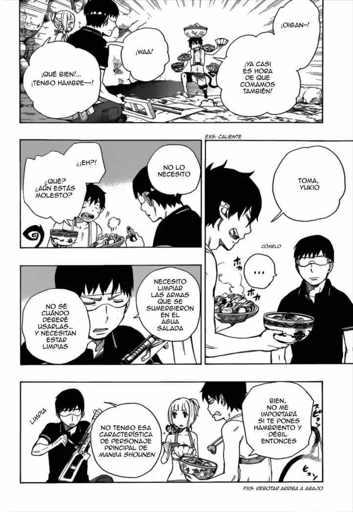 Ao no Exorcist capítulo 36, página 23