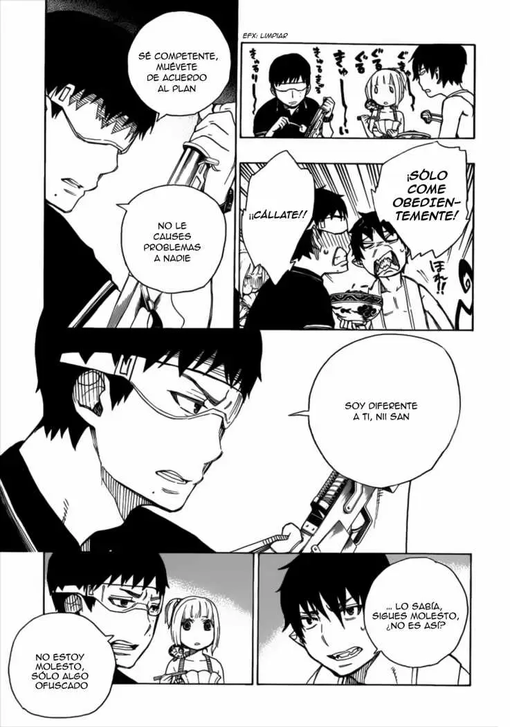 Ao no Exorcist capítulo 36, página 24