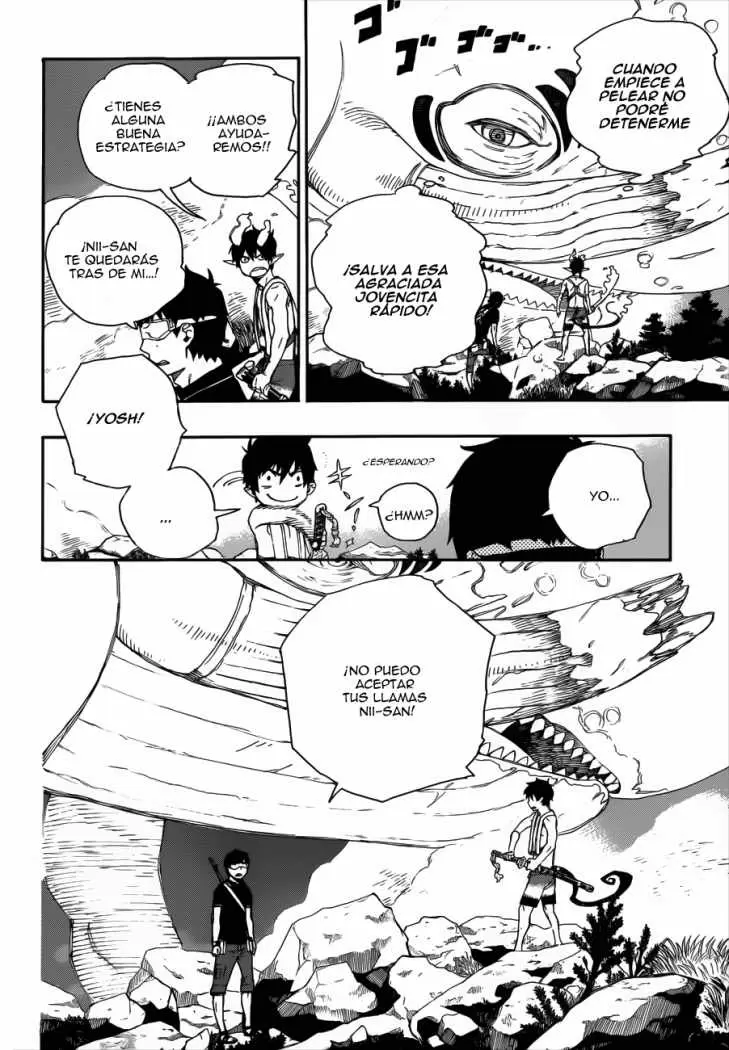 Ao no Exorcist capítulo 37, página 5