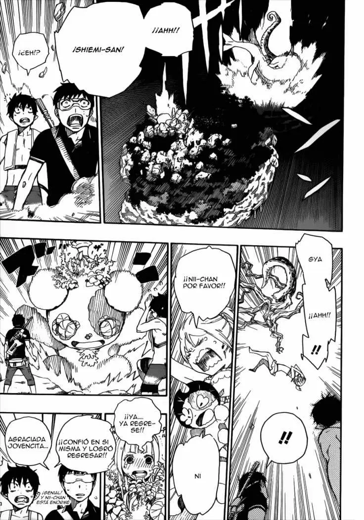 Ao no Exorcist capítulo 37, página 8