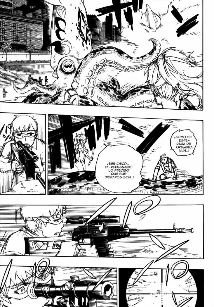 Ao no Exorcist capítulo 37, página 18