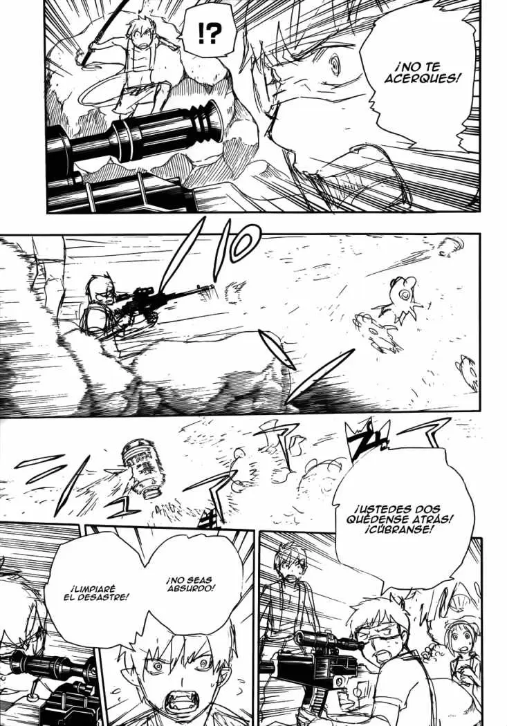 Ao no Exorcist capítulo 37, página 20