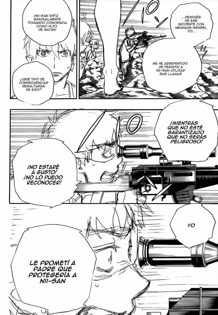 Ao no Exorcist capítulo 37, página 21