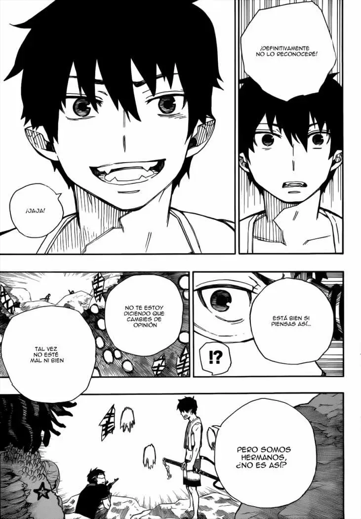 Ao no Exorcist capítulo 37, página 22