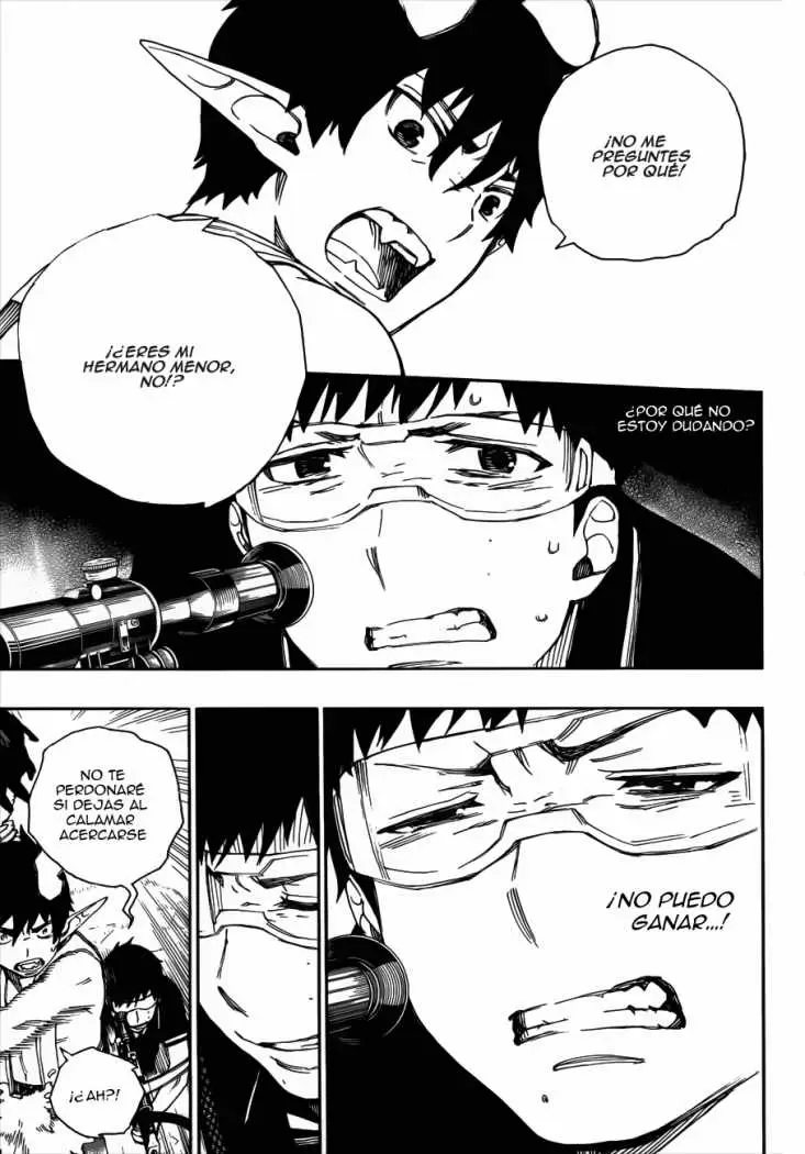 Ao no Exorcist capítulo 37, página 24