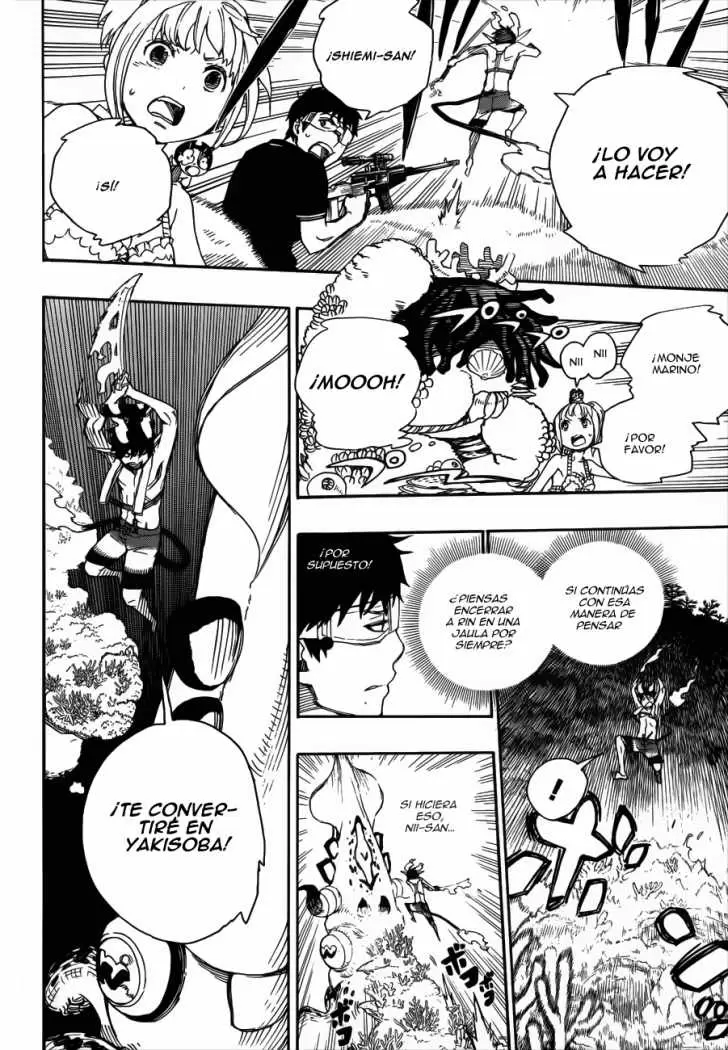 Ao no Exorcist capítulo 37, página 27