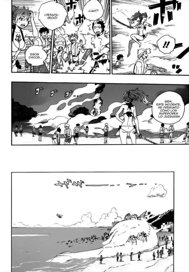 Ao no Exorcist capítulo 37, página 29