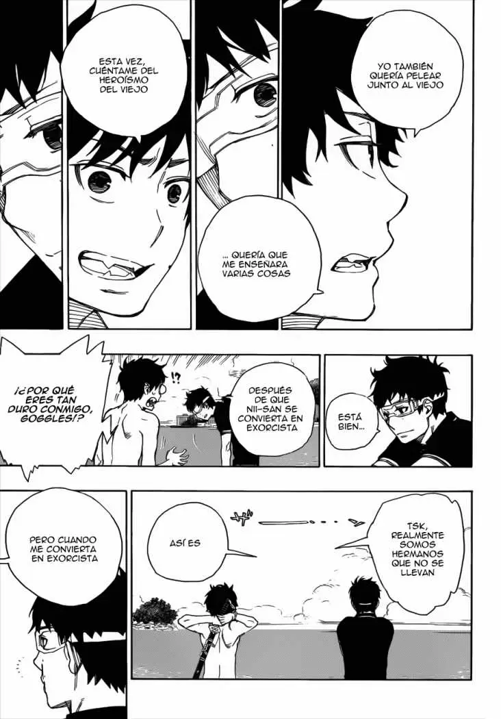 Ao no Exorcist capítulo 37, página 32