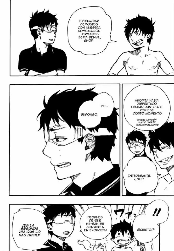 Ao no Exorcist capítulo 37, página 33