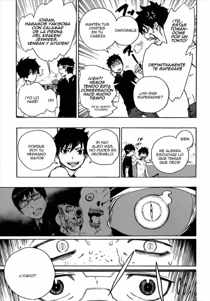 Ao no Exorcist capítulo 37, página 34