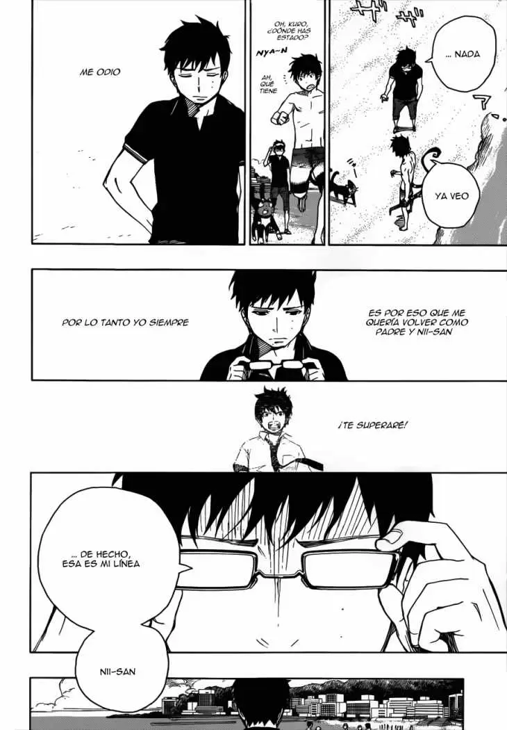 Ao no Exorcist capítulo 37, página 35