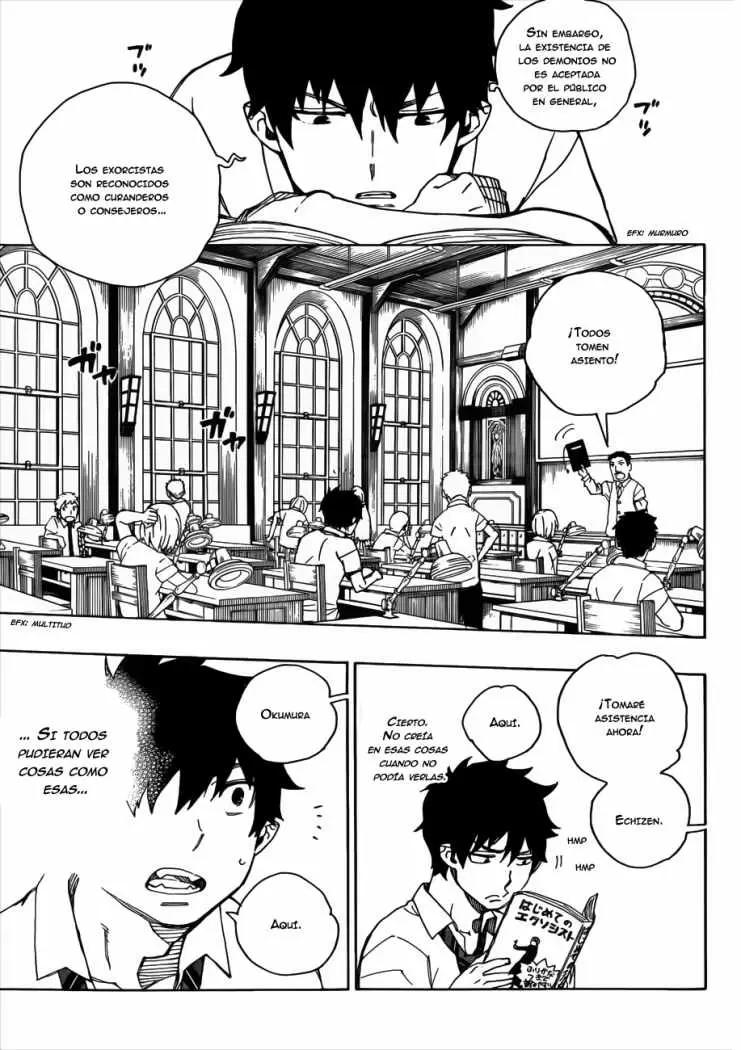 Ao no Exorcist capítulo 38, página 5