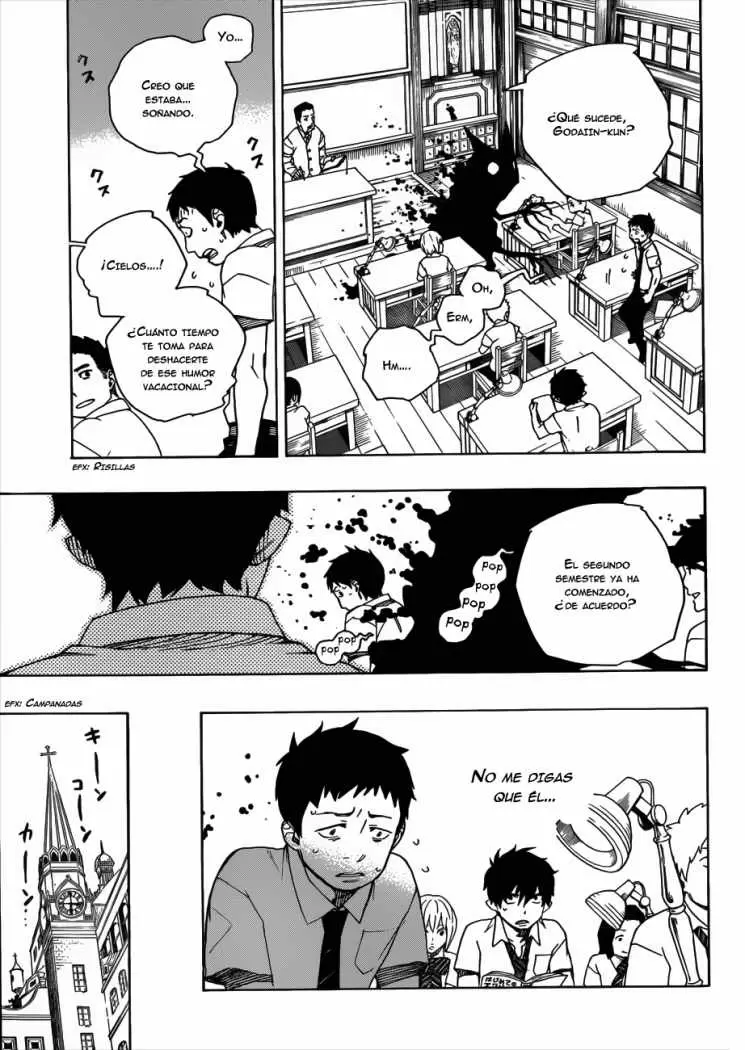 Ao no Exorcist capítulo 38, página 7
