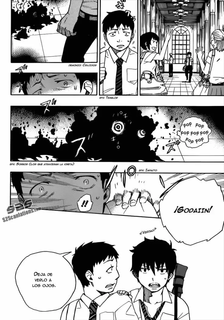 Ao no Exorcist capítulo 38, página 8