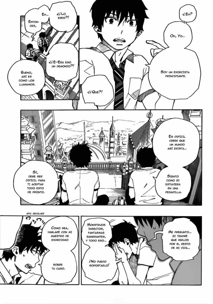Ao no Exorcist capítulo 38, página 11