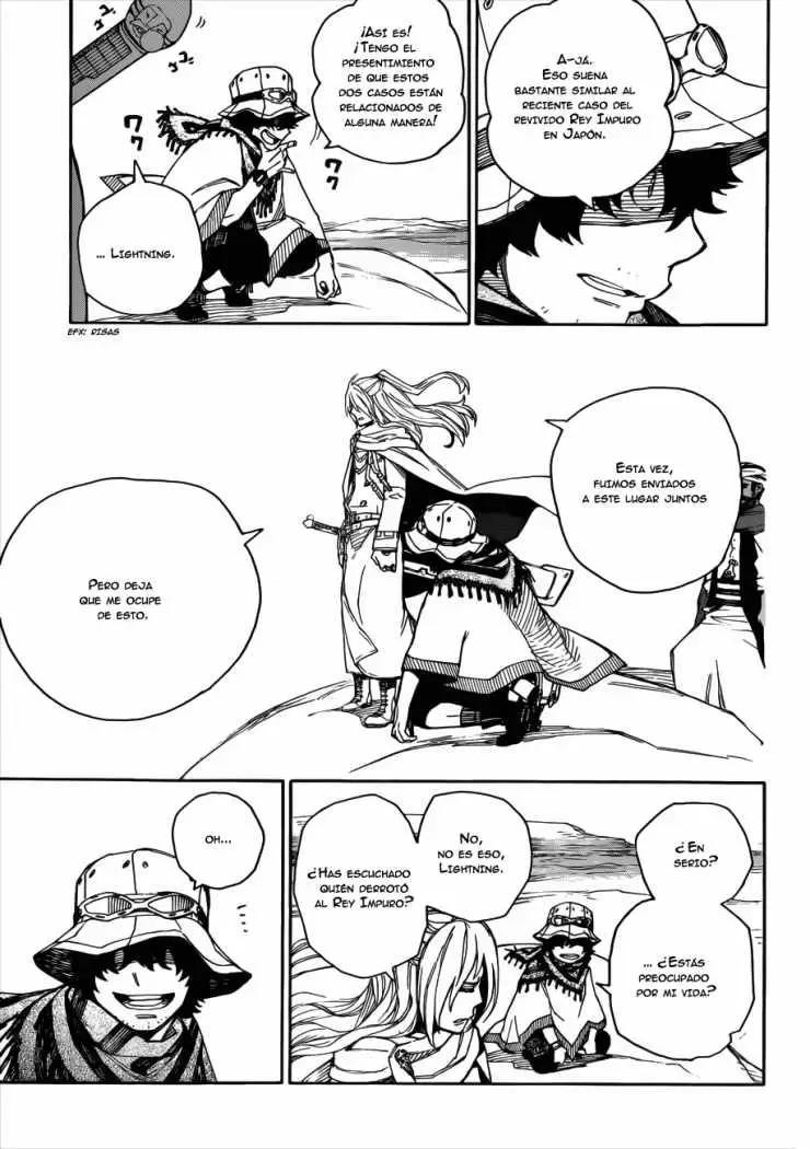 Ao no Exorcist capítulo 38, página 17