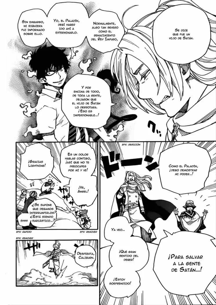 Ao no Exorcist capítulo 38, página 18