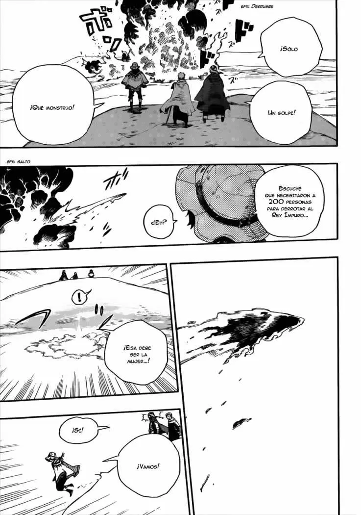 Ao no Exorcist capítulo 38, página 23