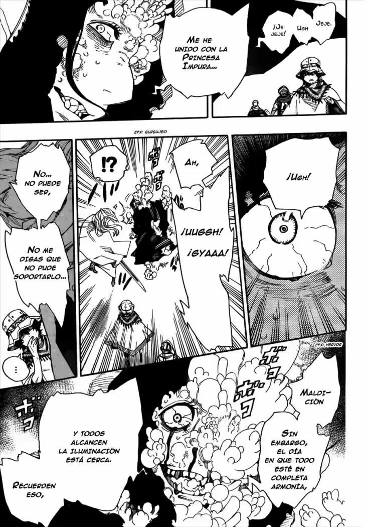Ao no Exorcist capítulo 38, página 25