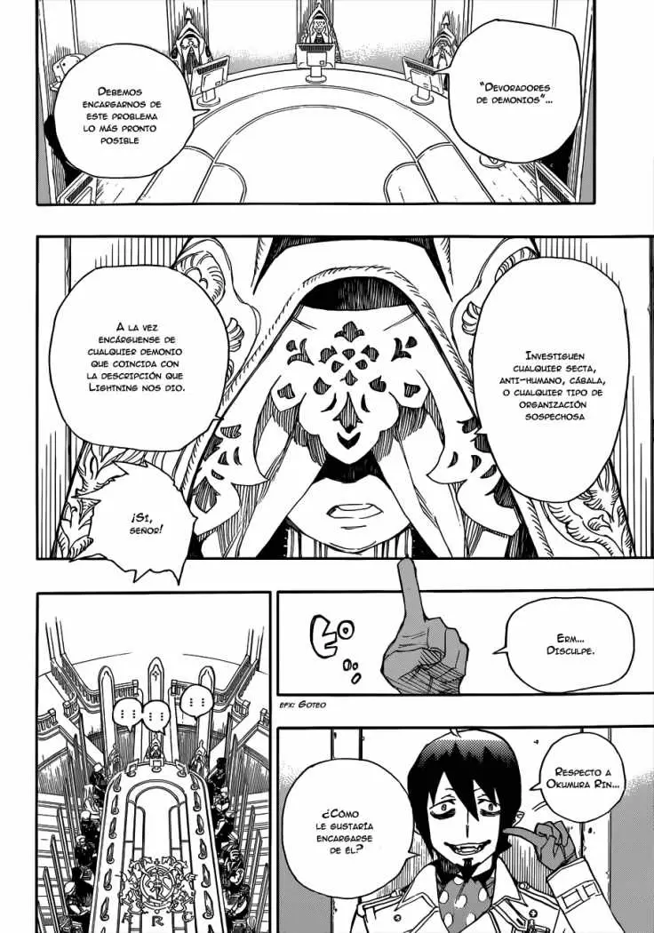 Ao no Exorcist capítulo 38, página 30
