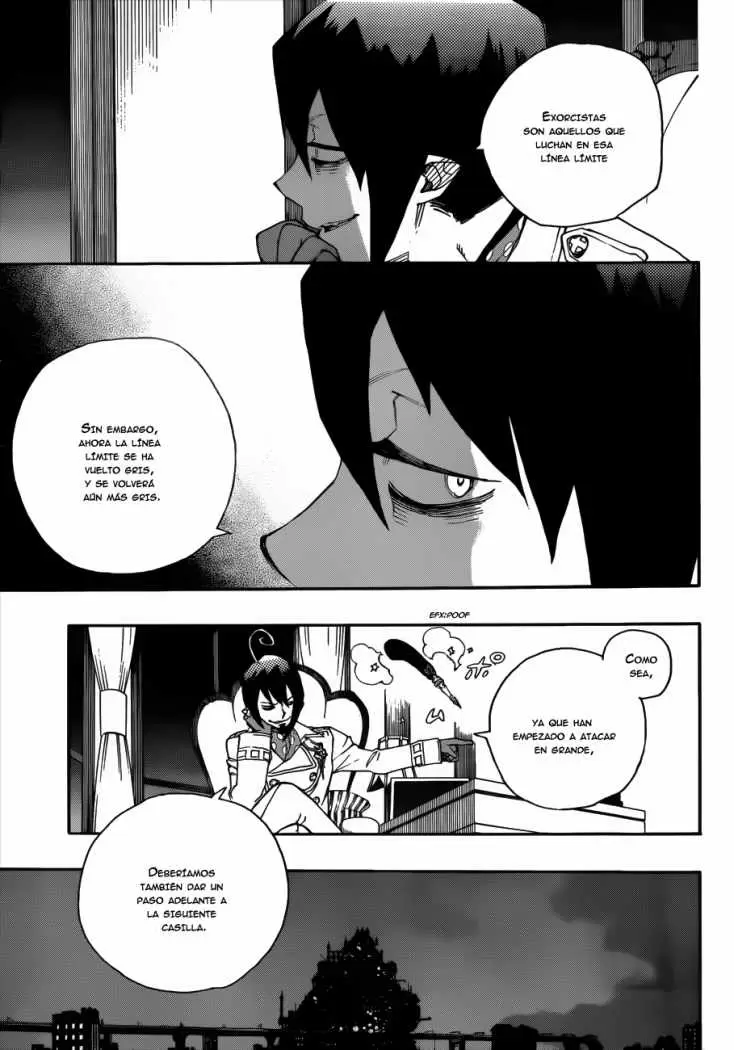 Ao no Exorcist capítulo 38, página 33