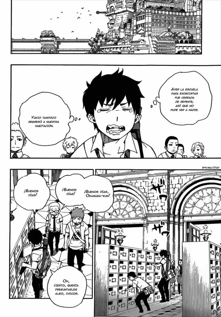 Ao no Exorcist capítulo 38, página 34