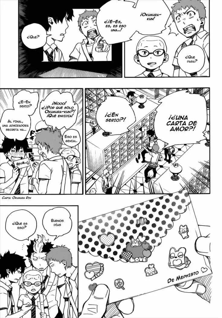 Ao no Exorcist capítulo 38, página 35