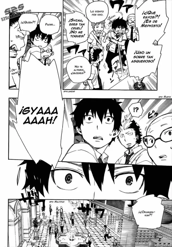 Ao no Exorcist capítulo 38, página 36