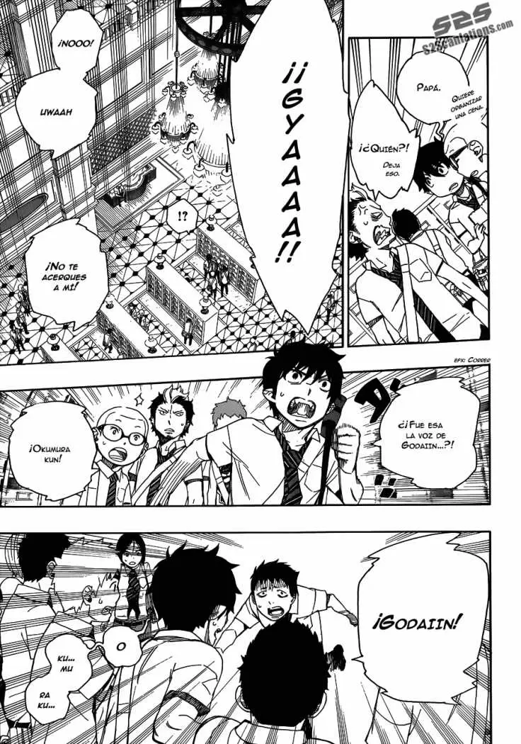 Ao no Exorcist capítulo 39, página 4