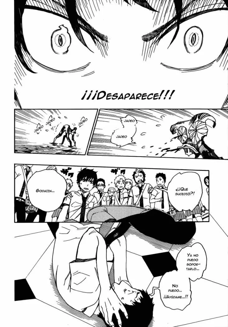 Ao no Exorcist capítulo 39, página 7