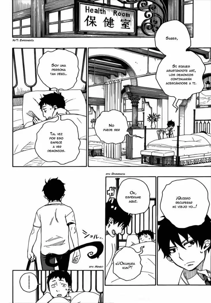 Ao no Exorcist capítulo 39, página 9