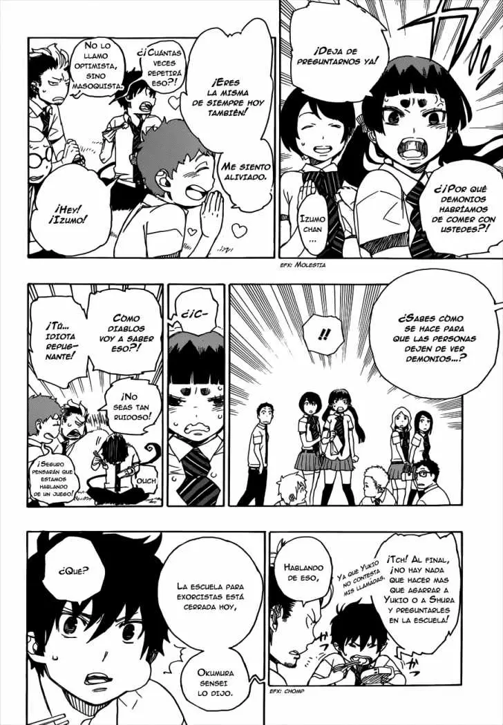 Ao no Exorcist capítulo 39, página 11