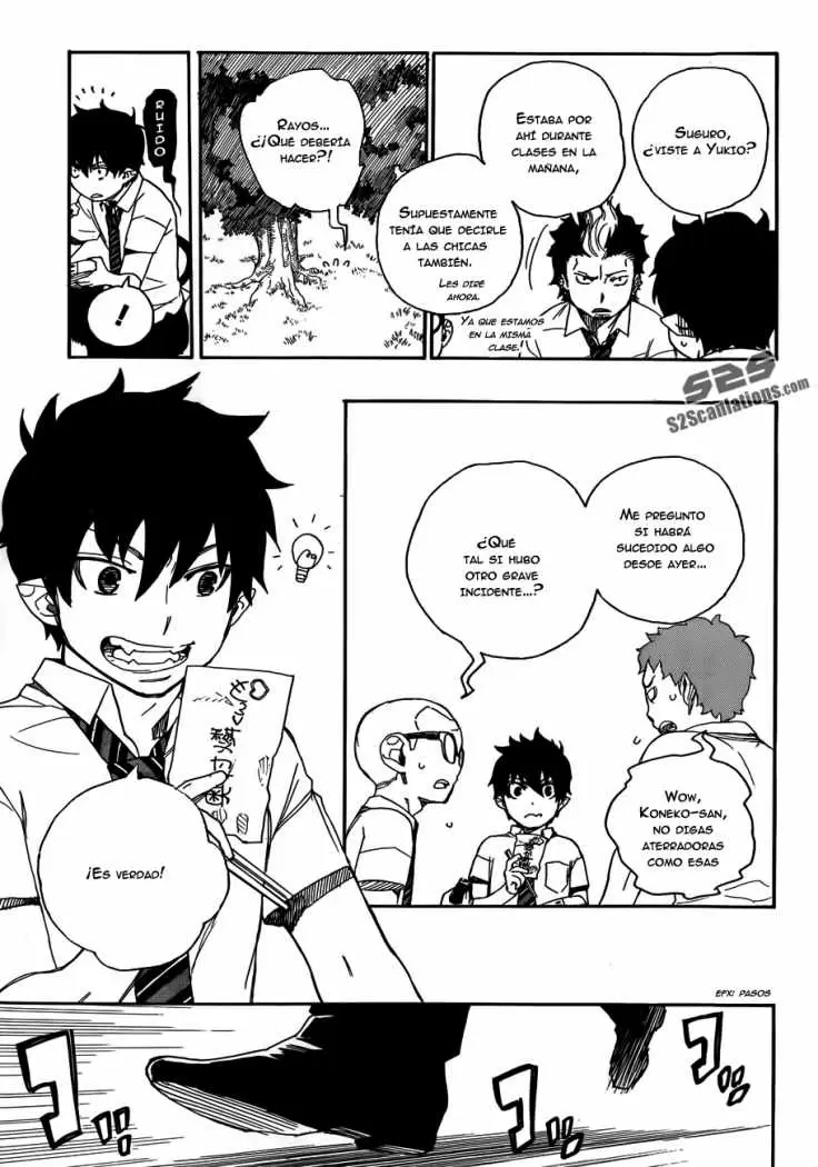 Ao no Exorcist capítulo 39, página 12