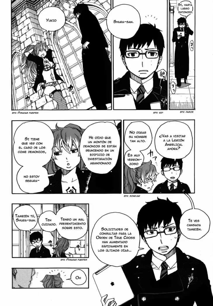 Ao no Exorcist capítulo 39, página 13