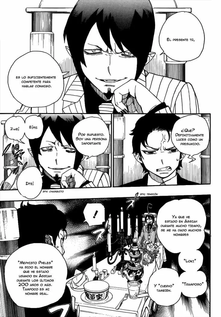 Ao no Exorcist capítulo 39, página 18