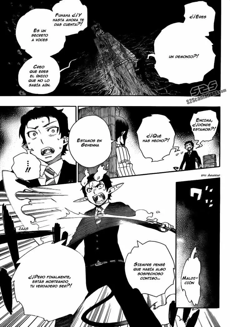 Ao no Exorcist capítulo 39, página 20