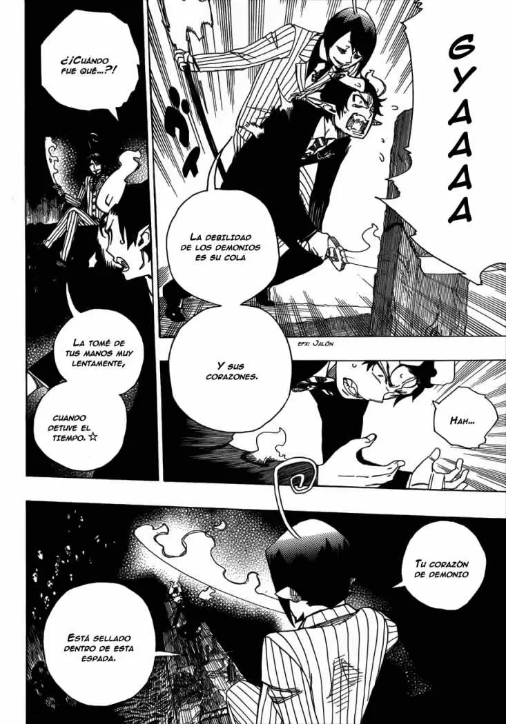 Ao no Exorcist capítulo 39, página 23