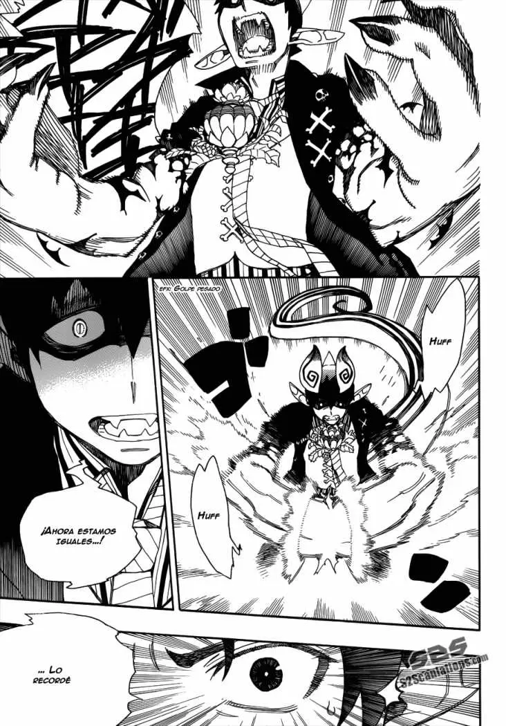 Ao no Exorcist capítulo 39, página 28