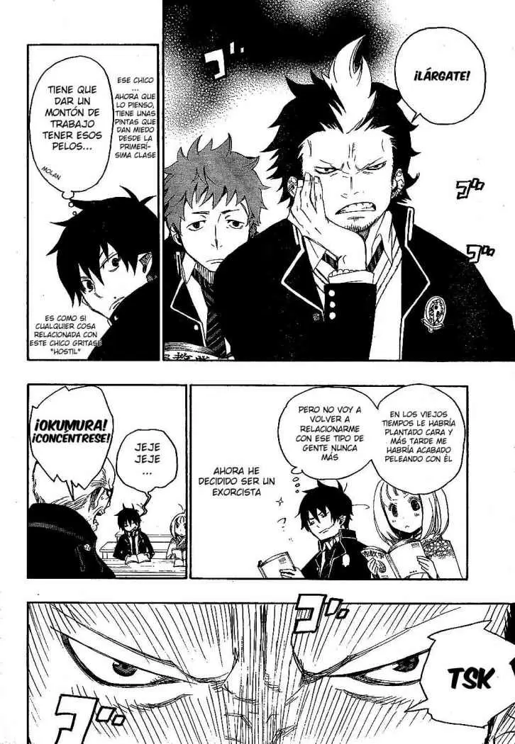 Ao no Exorcist capítulo 4, página 8