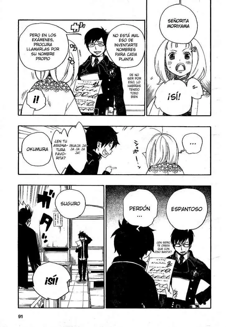 Ao no Exorcist capítulo 4, página 11
