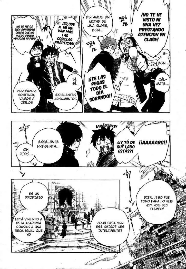 Ao no Exorcist capítulo 4, página 14